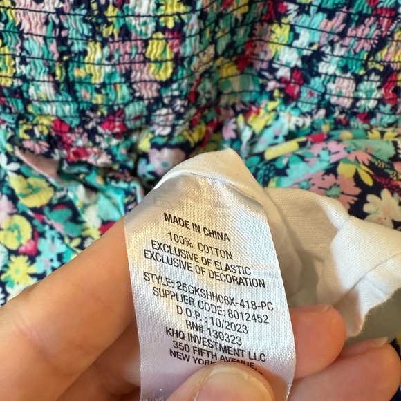 GAP Multicolor Floral Kids Dress - Picture 3 of 7